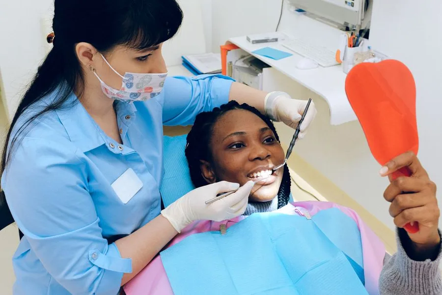 Gentle gum checkup during gum disease treatment in Fort Myers